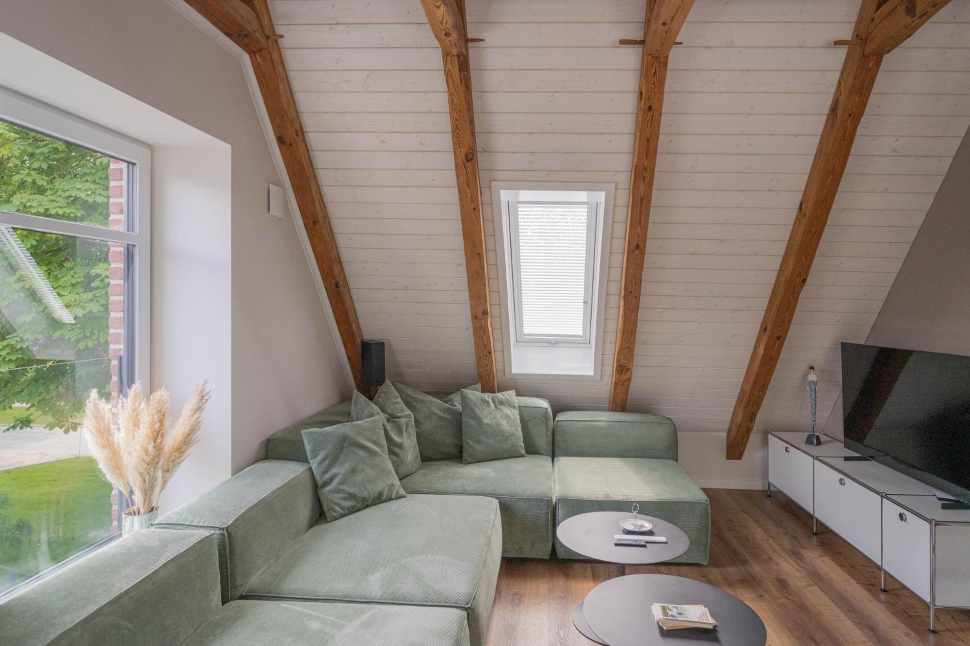 Traumhafte Ferienwohnung Am Park Scheessel Buitenkant foto
